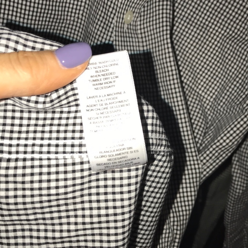 Michael Kors button down Long sleeve shirt - Picture 7 of 8